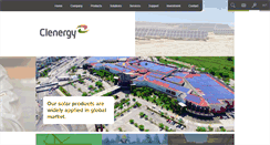 Desktop Screenshot of clenergy.com